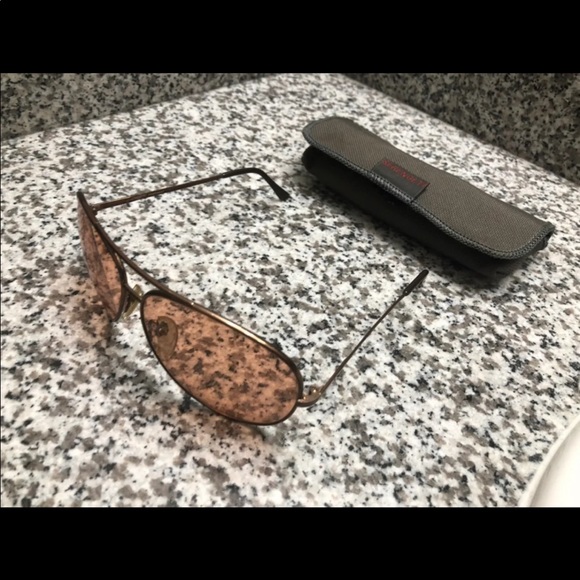 Italian Vintage Serengeti 5136 Boomslang Species Aviator-Style Sunglasses - Picture 3 of 6